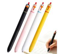 Genérico Cute Gel Pens 4 Pieces - Retractable Fine Point Smooth Writing