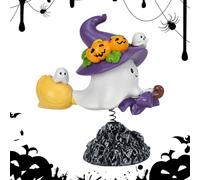 Genérico Cute Ghost Decor, Cute Spooky Ghosts Statue, Adorable Spring-Base Design, Whimsical Holiday Accent, 4.61x2.36x5.04 Inches, for Nursery Living Room Bedroom Party Entryway Display