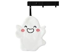 Genérico Cute Ghost Hand Towels - Pattern Kitchen Towels, Absorbent Cotton Material, Compact Lightweight Build, Reusable and | Halloween for Dish Drying, Cooking, Wiping, Decor, Holiday Fun