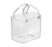 Genérico Cute Glass Cup Tumbler, Tote Design Drinking Glass Set, 770ml Straw Cup with Portable Handle Style, Clear Glas Beverage Cups for Milk Juice Tea, Cute Drinkware for Men Women Kids Family