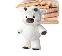 Genérico Cute Huggables Cow, Soft Stuffed Animal, 17.7inch Plush Toy with Fuzzy Texture, Resilient Cotton Cattle Doll, Adorable Figure with Realistic Style, Nursery Toy for Boys Girls and Bedroom