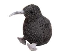 Genérico Cute Kiwi Bird Stuffed Toy, Soft Animal Hugging Pillow, Compact Stuffed Animals, Adorable Plush Doll for Christmas Holiday Presents and Decor, Children Adults, Gray, Coffee, White