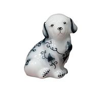 Genérico Cute Lamp - Led Blue White Resin Lighting, Puppy Light Figurines, Animal Lamp | Decorative Animal Desk Light For Bedroom Living Room Bedsides Dorm Office Hallway Entryway Birthday Holiday