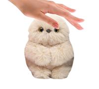 Genérico Cute Owl Pendant, Electric Plush Robot, 6.69x4.72x5.91 Inches Charm with Soft Stuffing, Stuffed Owl Ornament, Pendant with Cartoon Design, Accessory for Women Men Kids Use
