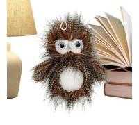 Genérico Cute Owl Plush, Realistic Stuffed, Soft Animal Doll, Decorative Toy, Garden Party, School Classroom, Preschool Kindergarten, Grade Learning for Home Bedroom Living Room