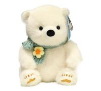 Genérico Cute Panda Stuffed Animal, Realistic Polar Bear Plush, Soft & Huggable Doll, Material, Panda Hug Companion, Ideal for Livingroom, Bedroom Decor, 9.84x7.87 Inches