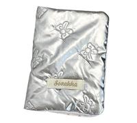 Genérico Cute Passport Holder Bows, Passport Book Holders PU Leather, 4.53x5.51x0.79 Inches Travel Organizer Holder Accessories, Pink/Silver/Beige Passports Cover for Boy Girl, Pus