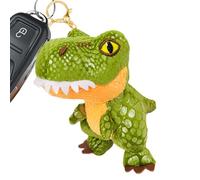 Genérico Cute Plush Keychain - Cartoon Tyrannosaurus Pendant, Kids Toy Accessory for Bag Decoration, Portable Charm with Fun Appeal, Children Gift, Soft Figure for Playtime and Daily Carry