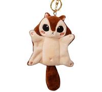 Genérico Cute Plush Keychain | Soft Cartoon Animal Portable Keyring |