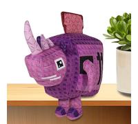 Genérico Cute Rhino Plush, Stuffed Animal for Teens, 9.8-Inch Toaster Design Doll with Soft Filling, Durable Game Character Toy, Nursery Accessory with Adorable Style, Throw Pillow for Kids