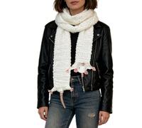 Genérico Cute Scarf - Soft Fashion Neck Scarf | Lightweight Polyester Fabric with Floral Pattern Warm Wrap Accessory for Daily Outfit Styling Autumn Winter Wear Casual Street Layering Look