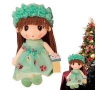 Genérico Cute Soft Rag Doll - Girl Princess Plush Toy for Sleeping, Cuddle Buddy Stuffed Animal for Kids, Children & | Soft Fabric | Colour Pattern May Vary | Birthday Gift for Girls & Boys