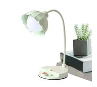 Genérico Cute Table Light - Flexible Neck Control for Study Focus Tasks | Energy Saving LED Fixture with Soft Glow Cover, LED Table Lighting, Touch Switch Home Study Living Room for Gift Use