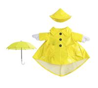 Genérico Cute Yard Duck Outfits, Porch Duck Cosplay Dress Up, 2.1x1.4x4.5 Inches Stylish Decorative Set, Holiday Celebration Design, Ideal for Outdoor Art Decoration Photo Prop Event