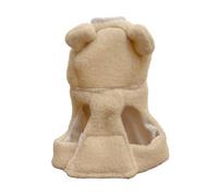 Generico Cuto oso Shape Bird Disfraz de tela - Calvo vestido para pájaros acogedores para festivales y juegos de rol | Adorable soporte del para cockatiels pequeños pájaros, ideal para las r