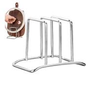 Genérico Cutting Board Rack - Cutting Board Organizer, Stainless Steel Cookie Sheet Rack | Cuttings Boards Holder Stand | For Countertops Counter Pantry Cupboard Dishes Apartment Restaurant Dormitory