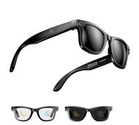Genérico Cyanvue Ai Smart Glasses - 8mp Camera Glasses, 144-Lang Ai Translator, with Music & Call Features, UV Protection,Anti-Blue Light Glasses Everyday Wear (Sunglasses)