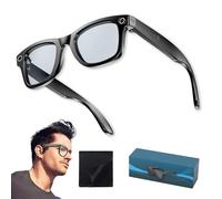 Genérico Cyanvue Ai Smart Glasses, 8mp Camera Glasses, with 144 Translation, Music & Call Features, Anti-Blue Light Glasse for Men Women, Music Playback & Hands-Free Calling (Light Glasses)