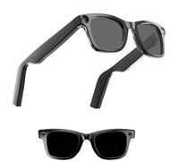 Genérico Cyanvue Ai Smart Glasses - 8mp Camera Glasses with Music & Call Features, Ai Photography Smart Glasses with Camera, Ultra-Light Ipx65 260mah Long Standby Time Unisex (Black)