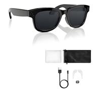 Genérico Cyanvue Ai Smart Glasses, 8mp Camera Glasses with Music & Call Features, Bluetooth Glasses with 144 Translation, for Men Women (Black)