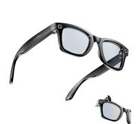 Genérico Cyanvue Ai Smart Glasses, 8mp Camera Glasses with Music & Calls, SmartGlasses with Camera, Voice Assistant,Clear Sound with Smart Touch Control, Everyday Wear (Anti-Blue Light)