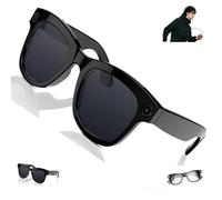 Genérico CyanVue AI Smart Glasses, 8mp Camera with Music & Call Features, Bluetooth with 144 Translation, AI Real-Time Ranslation, Ip65 Dust, Anti-Blue Light Glasses (Black)