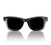 Genérico Cyanvue Ai Smart Glasses,Ai Glasses with Camera,Smart Glasses for Men with Camera,8mp Camera Glasses with Music - Call Features,UV Protection (Black)