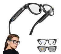 Genérico Cyanvue Ai Smart Glasses, AI Smart Glasses with Chat & GPT 800W Camera, Bluetooth Video Glasses with Audio, Real-Time Translation, Auto-Tint Lenses, Anti-Shake for Travel & Outdoor (1 Pcs)