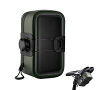 Genérico Cycle Storage Bag - Lightweight Storage Pouch, Riding Saddle Panniers 12 Inch For Road Foldable Mountain Cycles For Cycling Travel Commuting Outdoor Adventure Bike Organizer Accessory