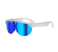 Genérico Cycling Camera - Glasses Smart Sports Sunglasses | Touch Activated Recording HD Lens Lightweight Wearable Eyewear UV Protection for Men Women, Youth, Riding, Running or Training