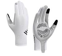 Genérico Cycling Gloves, Full Finger Sports Gloves, Touchscreen Breathable Design, 9,84 x 3,54 x 0,79 pulgadas Ergonomic Fit Comfort, Outdoor Riding Gear for Men Athletes Teens Friends Ciclists