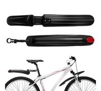 Genérico Cycling Mud Guard - Reflective Splash-Proof Bike Protector For Front Rear, Ideal For Commuting, Daily Ride, Road Trip, and Long-Distance Touring |, Water-Resistant Bike Accessory