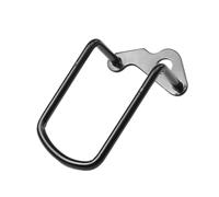 Genérico Cycling Rear Derailleur Guard - Iron Gear Protector, Wear Resistant Rack, | Bicycle Chain Stay Bumper Shield, Quick Release Safety Cover For Mountain Road Bike Outdoor Riding Use