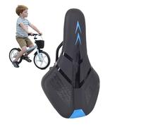 Genérico Cycling Seat Cushion, Kids Bikers Saddle Pad, Soft Padded Seats Comfort, Ergonomic Shock Absorption Cushion Indoor & Outdoor Bikes, Easy-to-Install Bike Accessory for Boys Girls Biking