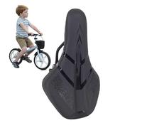 Genérico Cycling Seat Cushion - Thick Kids Saddle Pad, Soft Comfort Cover | Shock Absorbing Bike Accessory, Breathable Riding Support Suitable Children Bicycle Outdoor Travel School
