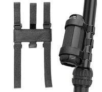 Genérico Cycling Speaker Mount, Outdoor Audio Strap, Wireless Waterproof Holder, Removable Portable Stand, Sound Attachment for Bike ATV Mountain Road Motorcycle Use, Black