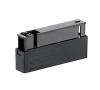 Genérico CYMA Cargador para CM.706, 20 BBS, Polímero Negro, Low-Cap, Compatible con Rifle Francotirador L96 de Airsoft