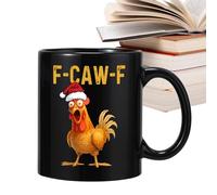 Generico Da Caffè Gallina - 350 ml Cerámica Divertida A Tema Animal - Para Otoño, Halloween, Acción de Gracias, Navidad, Vacaciones, Cumpleaños, Fiesta, Hogar, Cocina, Mujeres, Hombres, Colegas