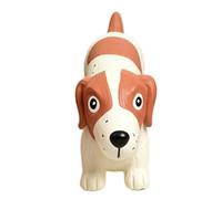 Genérico Dachshund Shape Pet Biting Game with Sound, Small Squeaky Dog Toys |Heavy Chewer Teething Toys - For Home Enrichment Playtime Outdoor Indoor Exercise Apartment Backyard