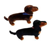 Genérico Dachshund Stuffed Animal - Cute Dog Plush Hugging Toy