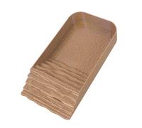 Generico d'Acqua Tortuga - Rampa de la bandeja para alimentación de reptiles, cuenco anfibio Non Tip | Lagartos de piscina de hábitat cuadrados, tortugas de niño, alimentos fáciles y limpios