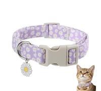 Genérico Daisy Dog Collar With Flower Pendant Cute Pet Neck Strap