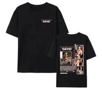 Genérico Damiano David Camisetas Retro De Hip-Hop Callejero para Hombres Y Mujeres, Casuales Y Versátiles, Transpirables Y Cómodas. (1 M)