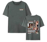 Genérico Damiano David Camisetas Retro De Hip-Hop Callejero para Hombres Y Mujeres, Casuales Y Versátiles, Transpirables Y Cómodas. (2 M)