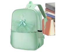 Genérico Dance Backpack - Princess Dress School Bag Organizer, Cute Ballet Dance Backpack Casual, Travel Outdoor Hiking School Bag, Mujer Stylish Everyday Carry Accessory Practical Daily Usage, verde