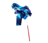 Genérico Dance Ribbon - Gymnastics Ribbon Wand, Colorful Foldable Twirling Gradient Streamers | Riibbon Dancer Wands Party Favors For Classrooms, Artistic Dancing, Talent Shows, Fitness, Training