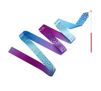 Genérico Dance Ribbon - Rhythmic Play Props Ribbon Wand, Foldable Gradient Twirling Streamers | Ribbons Dancer Wands Party Favors for Parties Classrooms Talent Shows Fitness Training Games