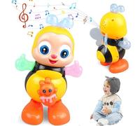 Genérico Dancing Bee Toy - Abejita Chiquitita De Plim Juguete, Dancing Bee Toy with Music & Led Lights, Juguete De Abejita con Musica, Abejita Bailarina con Luces, Preschool Learning Sensory Toys