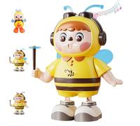 Genérico Dancing Bee Toy, Musical Interactive Bee with Lights & Music, Lovely Happy Dancing Toy, Singing Bees with Swinging Motion (Blue)