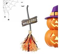 Generico Dancing Broom - Sounds Witch Broom, Floating Witch | Halween Decoration Motion Activado Spooky Effect Spooky Effect Spooky Effect Porche Exterior Proppattatura Eerie Luces Eerie Meteo